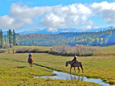 USA-Idaho-Selkirk Mountains Guest Ranch